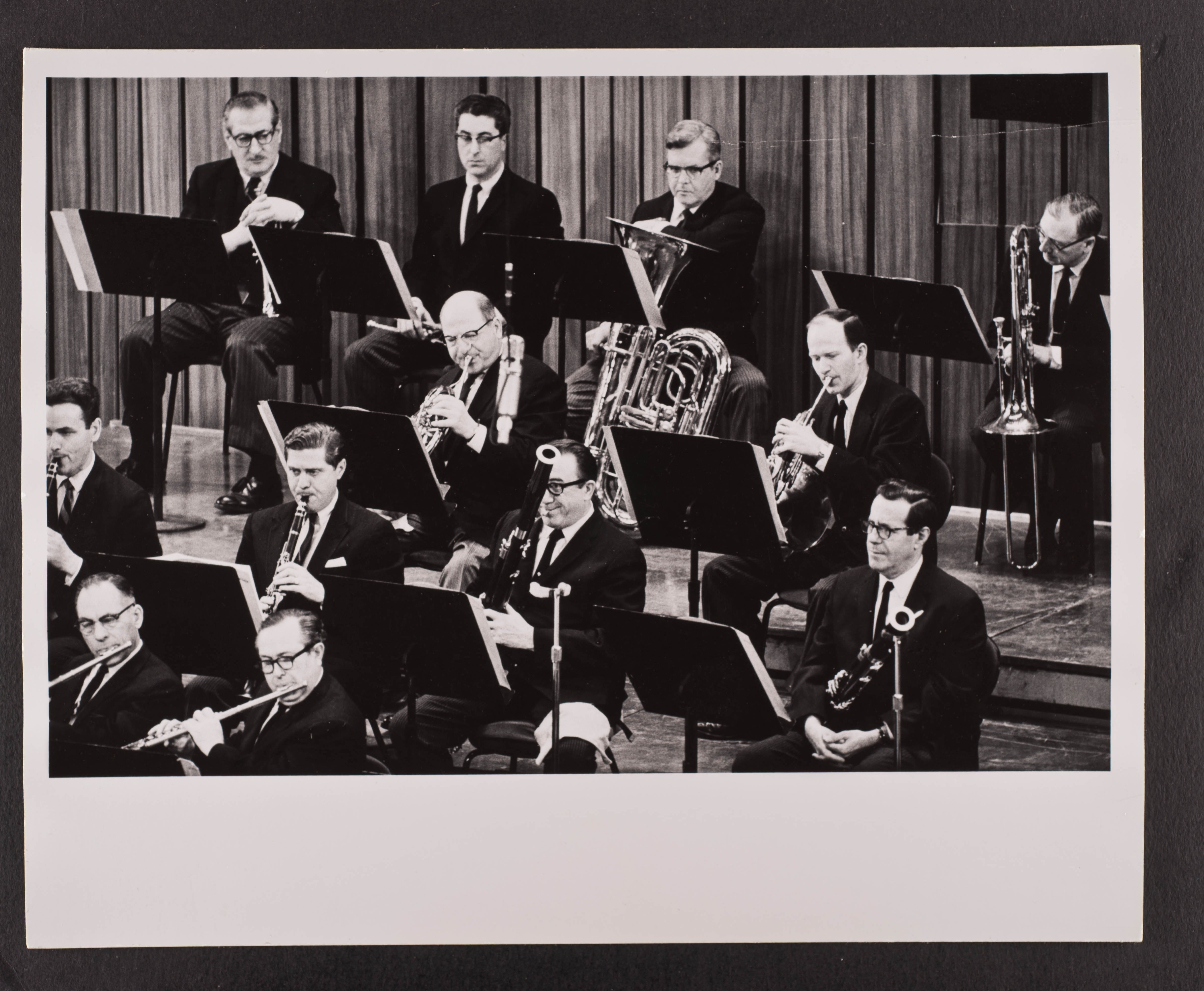 Woodwinds and brass, early 1960s
