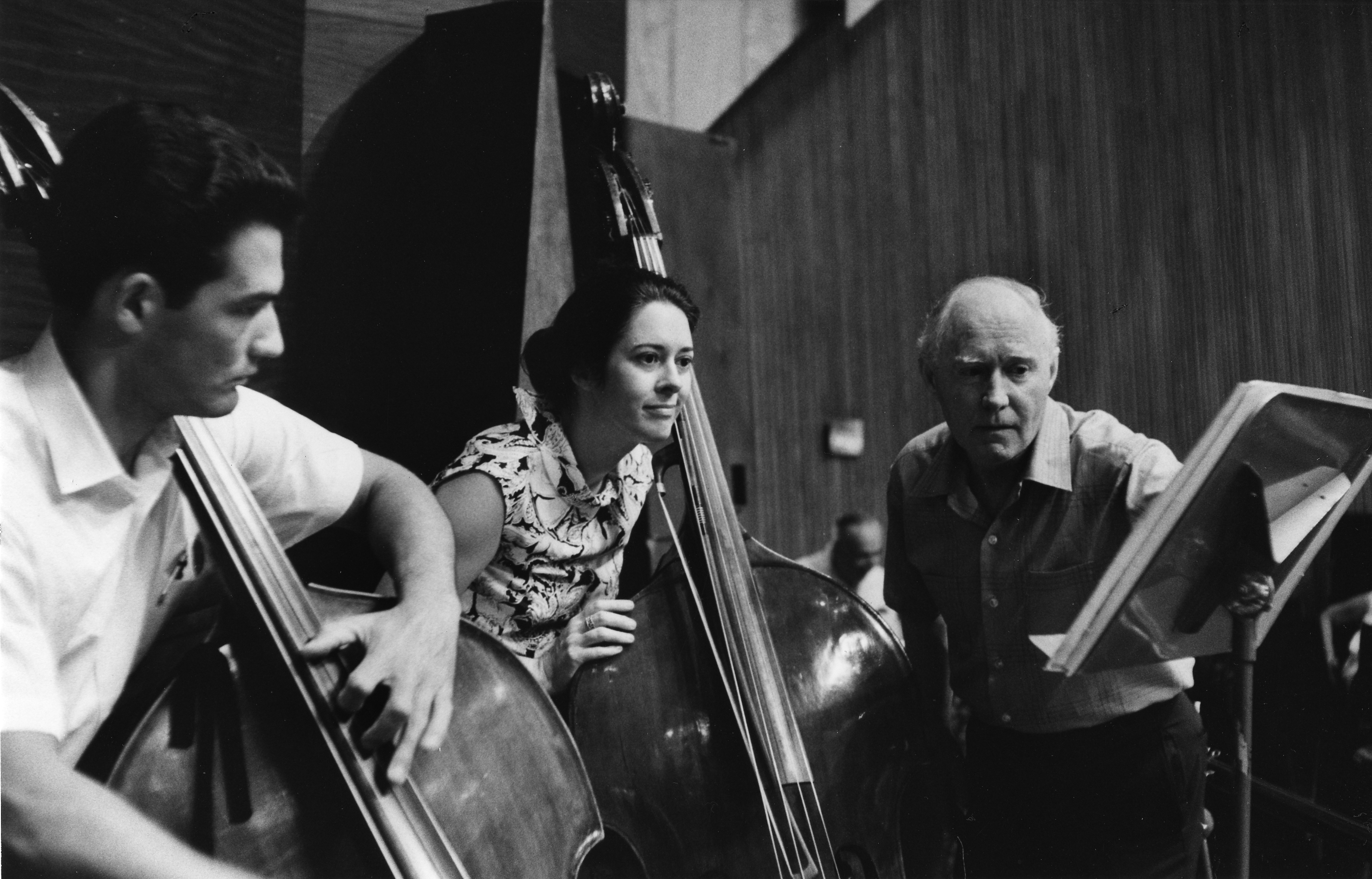 Philharmonic bassists in 1970