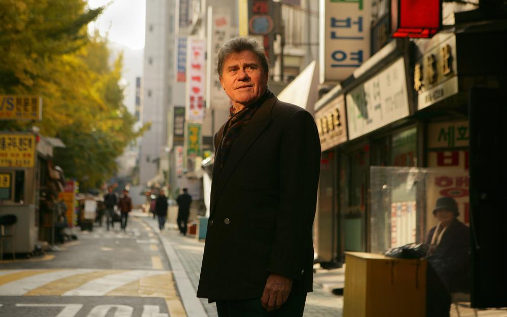 Stanley Drucker in Seoul, South Korea, 2002